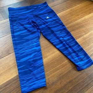 [Adidas] Climalite Blue Capris